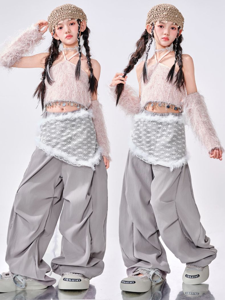 ダンス衣装 ガールズ 衣装 派手 ジャズ K-POP 韓国 セットアップ へそ