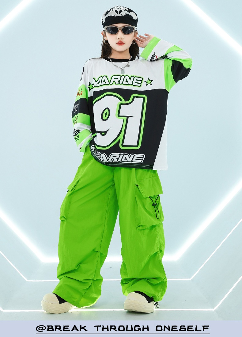 ヒップホップ 衣装 キッズダンス衣装 セットアップ 子供ダンス服