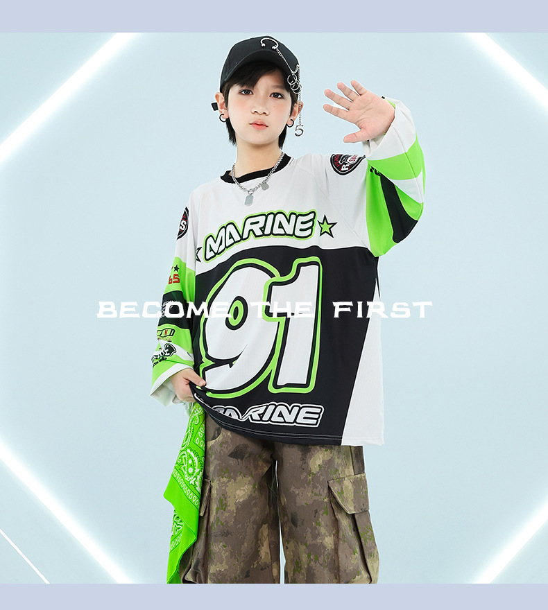 ヒップホップ 衣装 キッズダンス衣装 セットアップ 子供ダンス服