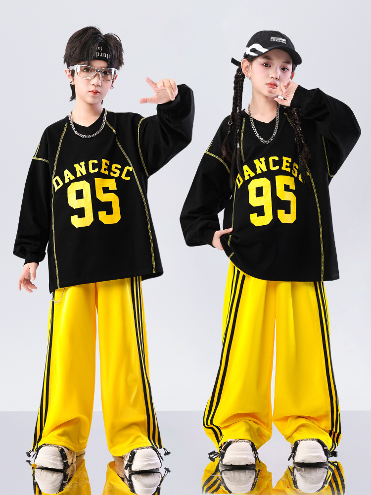 キッズダンス衣装 セットアップ ヒップホップ 衣装 ナンバリング