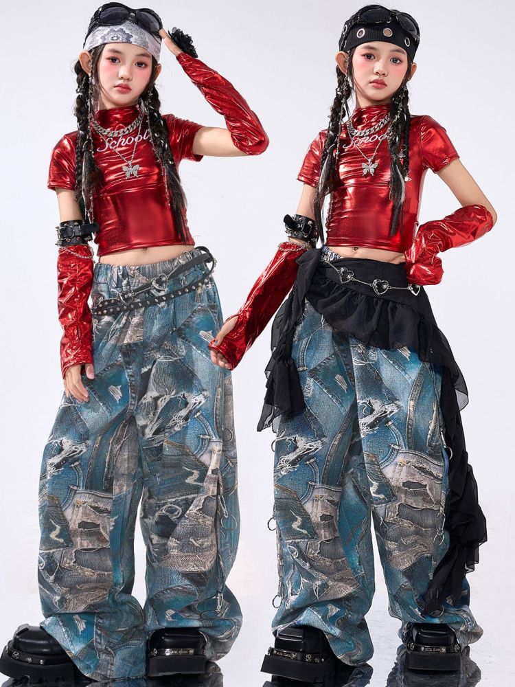 衣装オーダーご予約　ポムたん様 キッズダンス衣装 セットアップ ヒップホップ 衣装 K-POP 韓国
