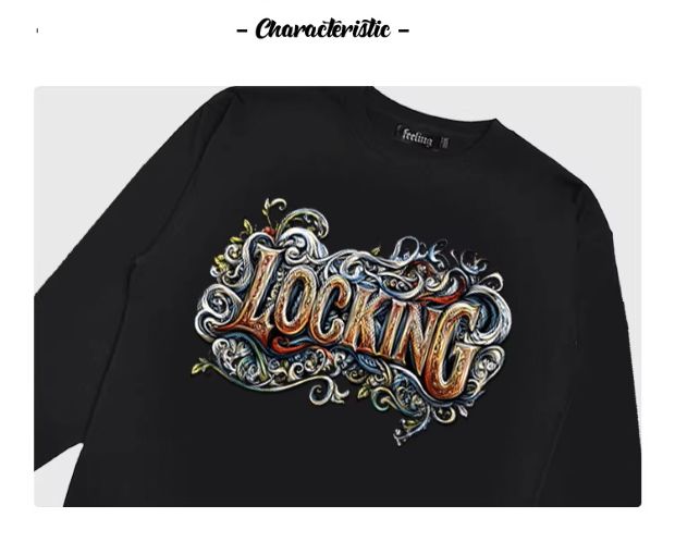 ロンT ロックダンス衣装 ポップダンス ヒップホップ 衣装 長袖Tシャツ