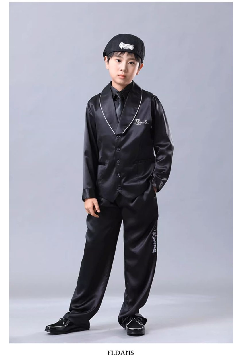 ロックダンス衣装 キッズ ダンス衣装 セットアップ 子供ダンス衣装