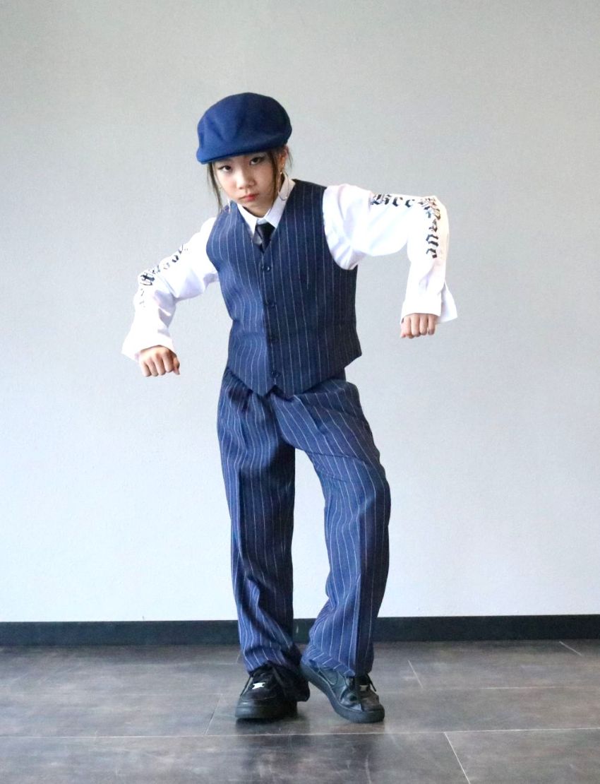 ロックダンス衣装 ポップダンス キッズ ダンス衣装 セットアップ
