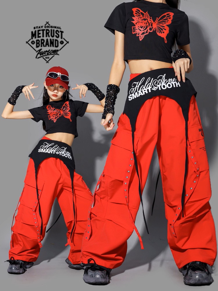ダンス衣装 キッズ ヒップホップ 衣装 子供ダンス服 ダンスウェア