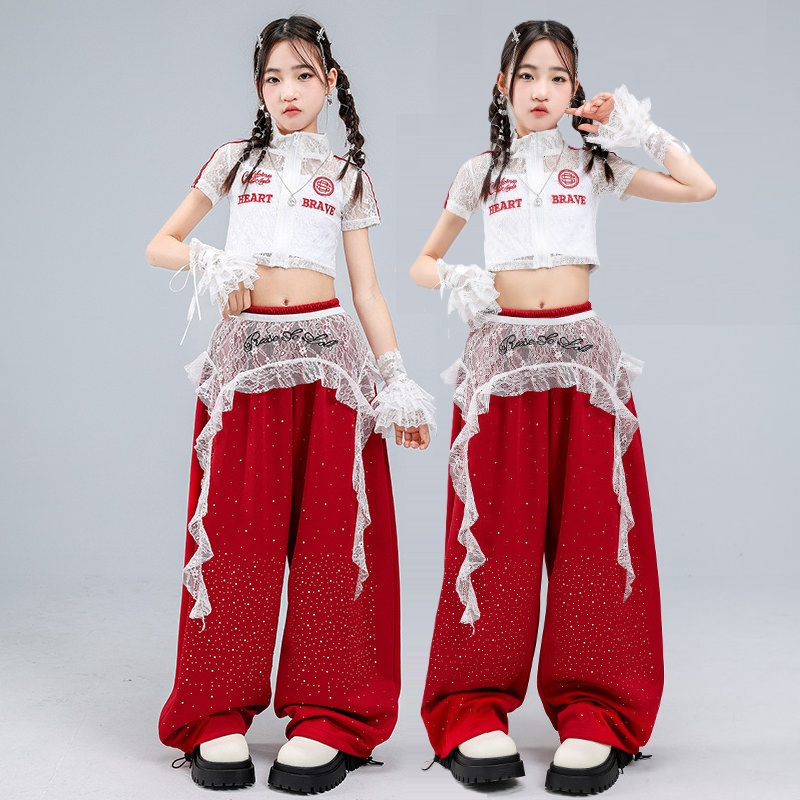 キッズ ダンス衣装 セットアップ ガールズ ヒップホップ かっこいい
