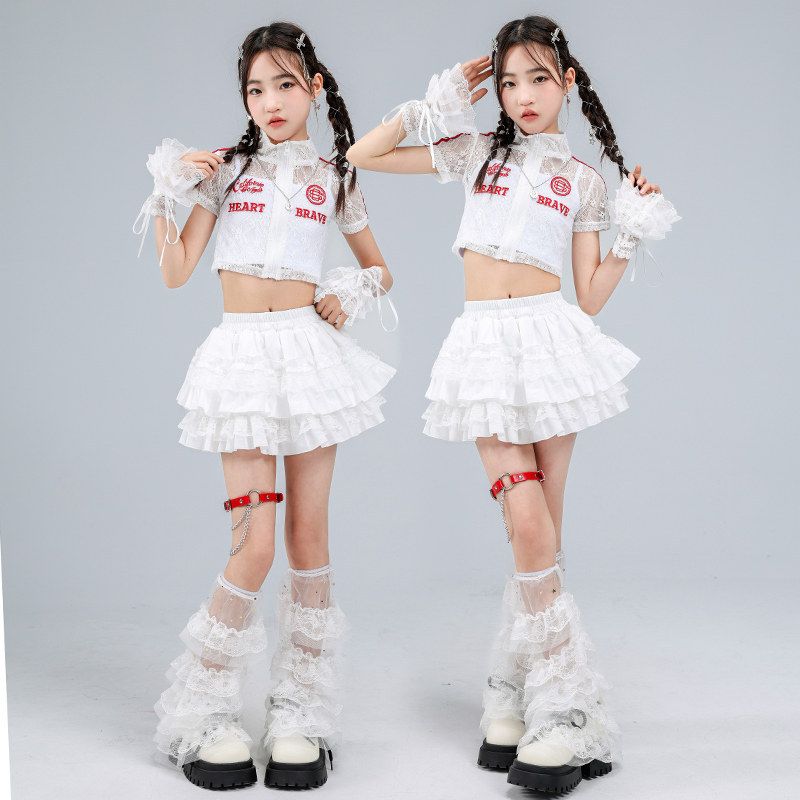 キッズ ダンス衣装 セットアップ ガールズ ヒップホップ かっこいい
