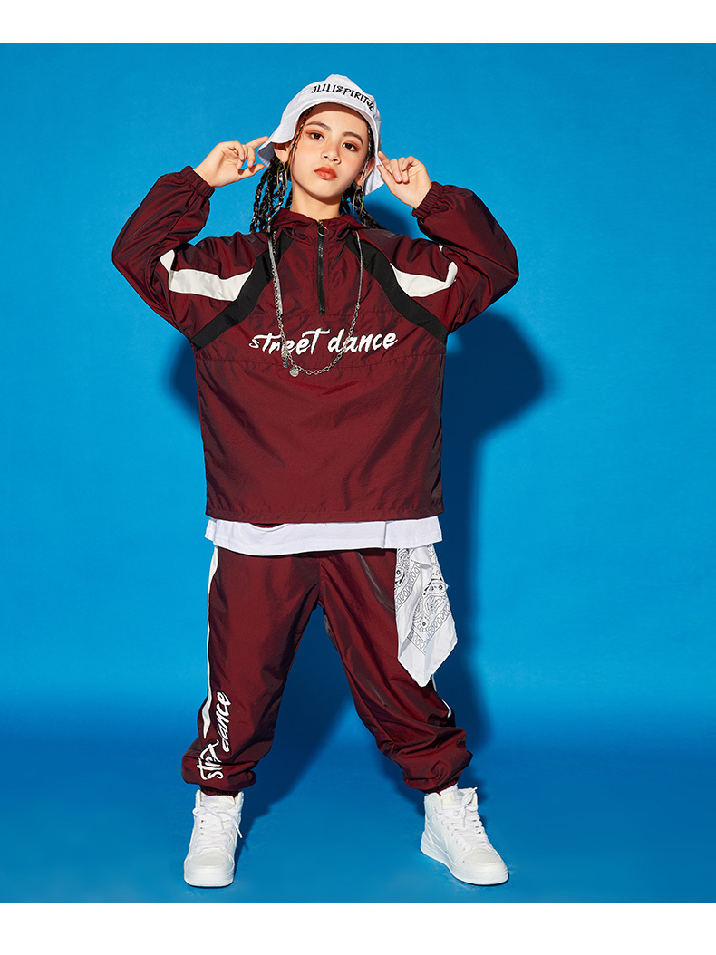 ウィンドブレーカー 上下 キッズダンス衣装 ヒップホップ