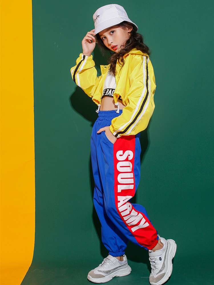 ジャケット ダンス衣装 キッズ ブルゾン ヒップホップ K-POP