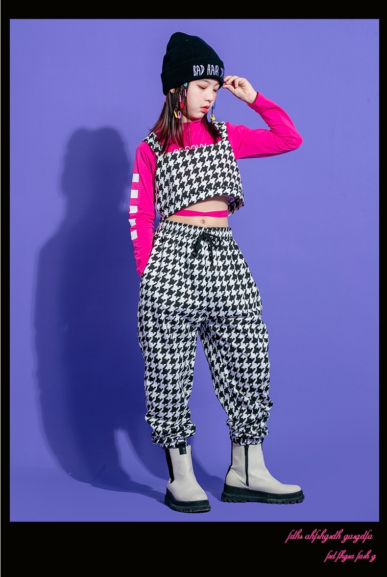 キッズダンス衣装 ガールズ ヒップホップ セットアップ ダンス
