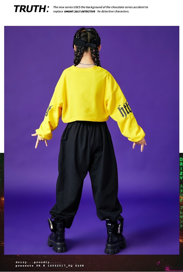 キッズ ダンス衣装 セットアップ ガールズ ヒップホップ