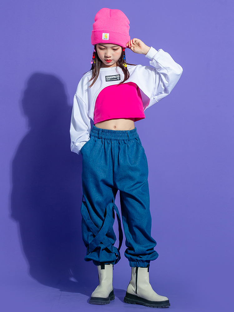 キッズダンス衣装 セットアップ ガールズ ヒップホップ