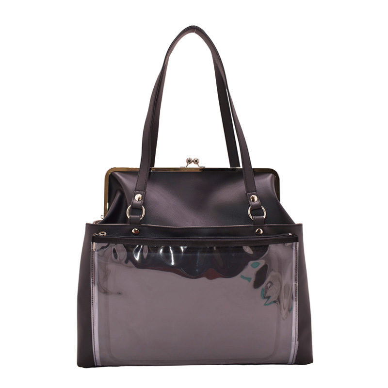 ◆がま口トート 推し事バッグ(1056)【メール便不可】 | 痛バ 痛バッグ 隠せる 推し活 オシカツ オタ活 A4 ショルダー 推し色 推しカラー コンサート ライブ |  | 13