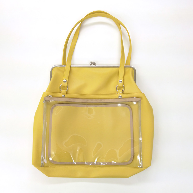 ◆がま口トート 推し事バッグ(1056)【メール便不可】 | 痛バ 痛バッグ 隠せる 推し活 オシカツ オタ活 A4 ショルダー 推し色 推しカラー コンサート ライブ |  | 14