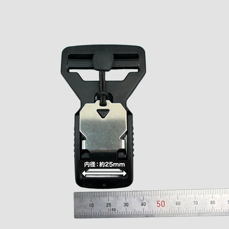 40mm,25mm◆FIDLOCK IF7215(4162)【メール便10個まで】|フィドロック 磁力 マグネット 簡単 バックル PA GF ユニバーサルデザイン スライド式 | 銀河工房 | 01
