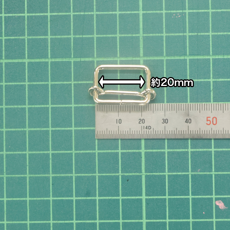 【メール便3個まで】◆移動カン20ｍｍ 10個入り(4842-2)/ニッケル/ブラックニッケル/アンティークゴールド | 銀河工房 | 02