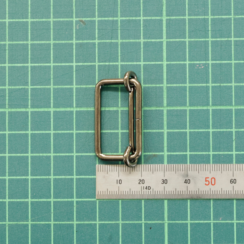 【メール便1個まで】◆移動カン30ｍｍ 50個入り(4844-3)/ニッケル/ブラックニッケル/アンティークゴールド | 銀河工房 | 02