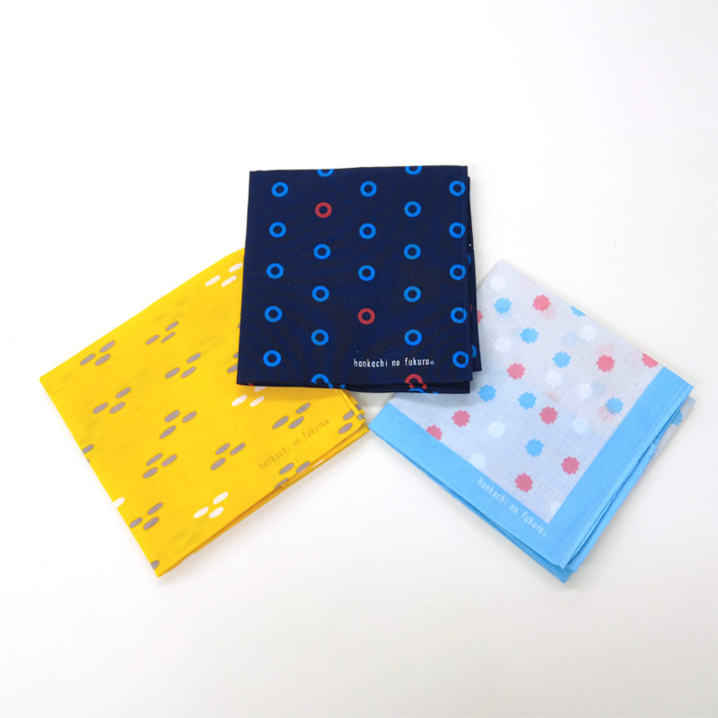 ◆ハンカチエコバック(はんかちのふくろ)【メール便8個まで】(6066) ハンカチみたいに持ち歩ける ポケットバッグ｜ひらくと使える2WAY布バッグ 生地 |  | 05