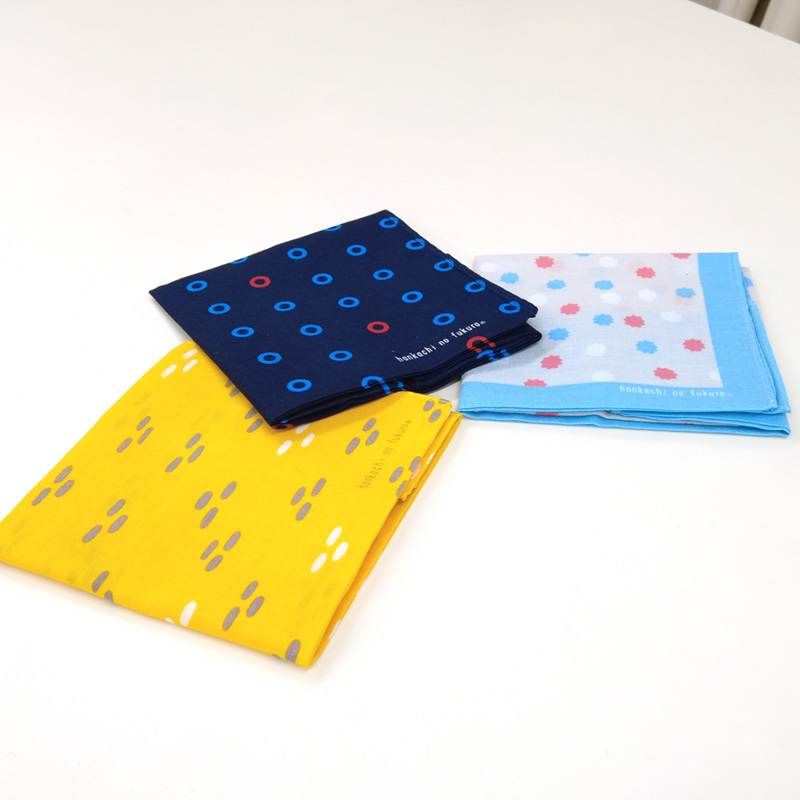 ◆ハンカチエコバック(はんかちのふくろ)【メール便8個まで】(6066) ハンカチみたいに持ち歩ける ポケットバッグ｜ひらくと使える2WAY布バッグ 生地 |  | 06