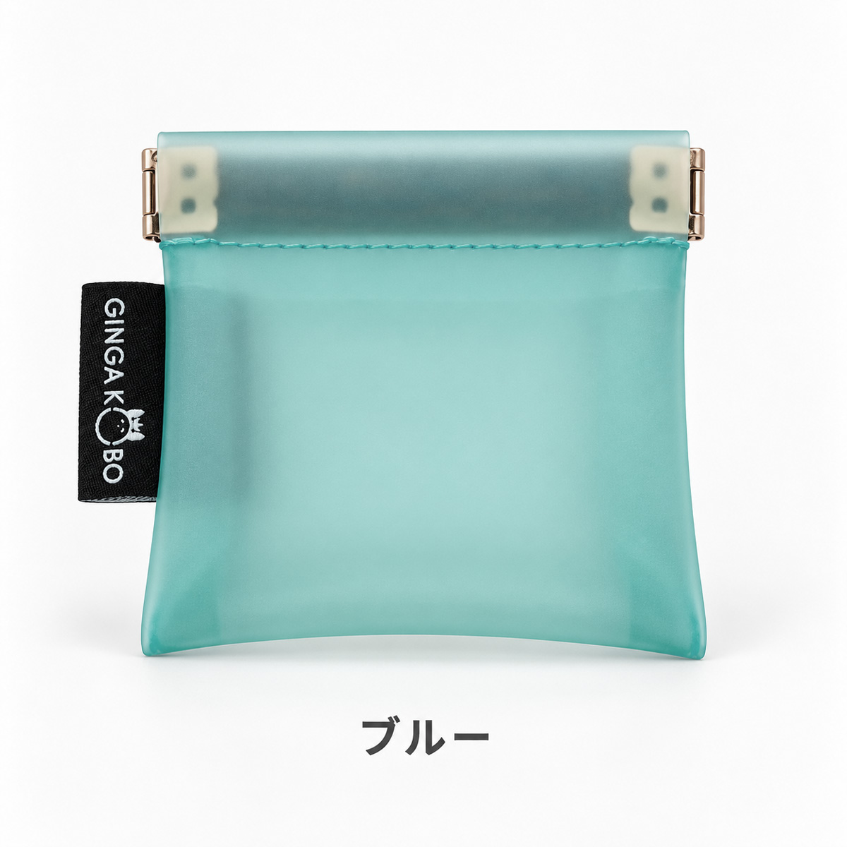 くすみカラーの半透明バネ口ポーチ(6167)ミニポーチ 全5色 日本製 PVC 小物入れ イヤホンケース 薬入れ コインケース アクセサリーポーチ |  | 01