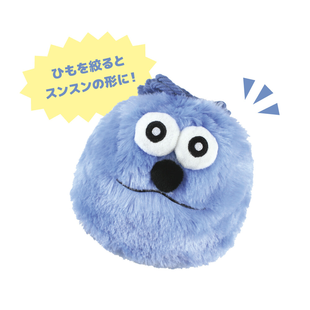 ◆パペットスンスン　ぬいぐるみ巾着【メール便2個まで】(6801)|スンスン　パペットスンスン巾着　小物収納　キャラクターグッズ かわいい |  | 01