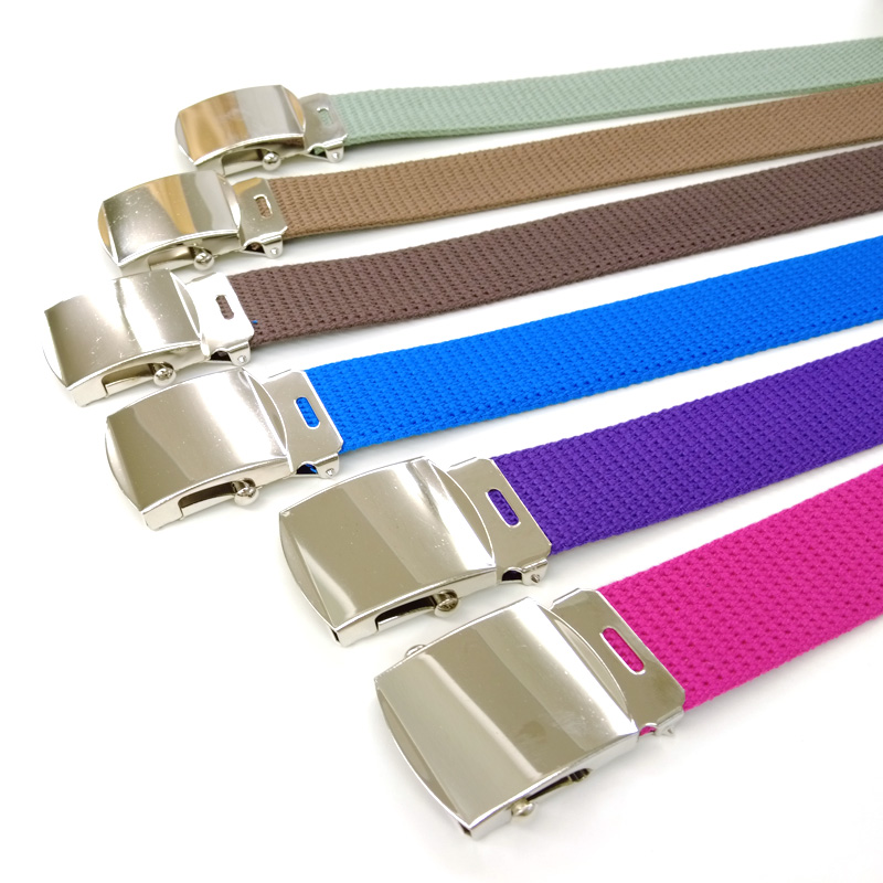 ◆GIベルト 32mm Lサイズ:120cm ローラーバックル ガチャベルト綿・アクリル 選べる24色 フリーサイズ ユニセックス｜銀河工房 |  | 02