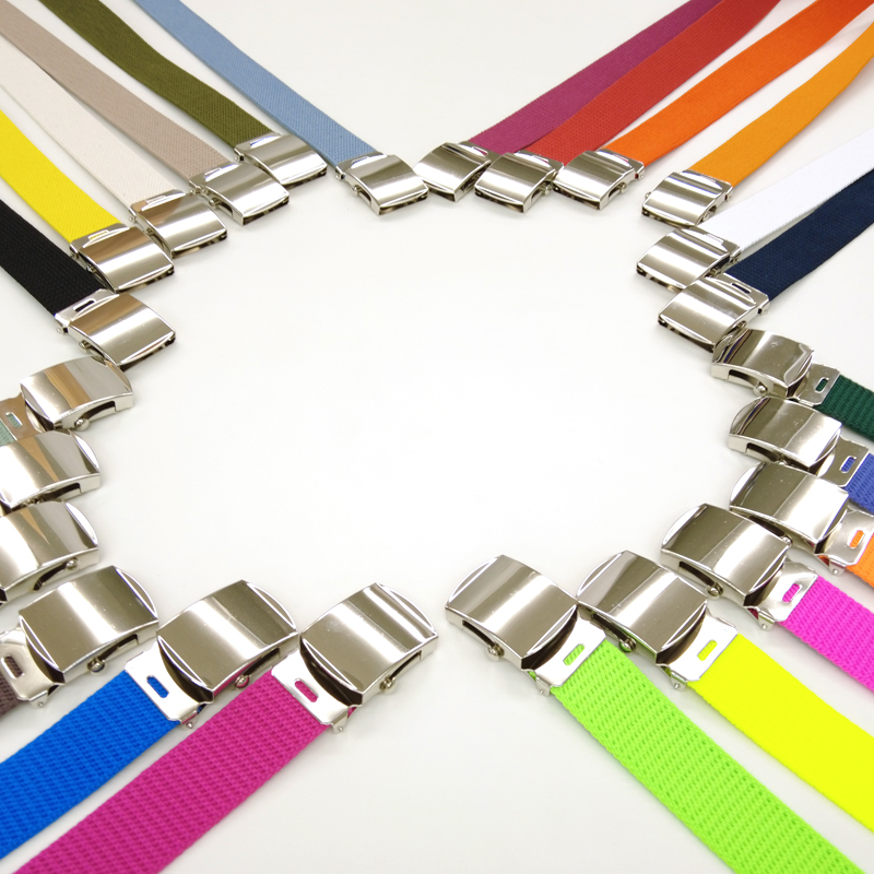 ◆GIベルト 32mm Lサイズ:120cm ローラーバックル ガチャベルト綿・アクリル 選べる24色 フリーサイズ ユニセックス｜銀河工房 |  | 08