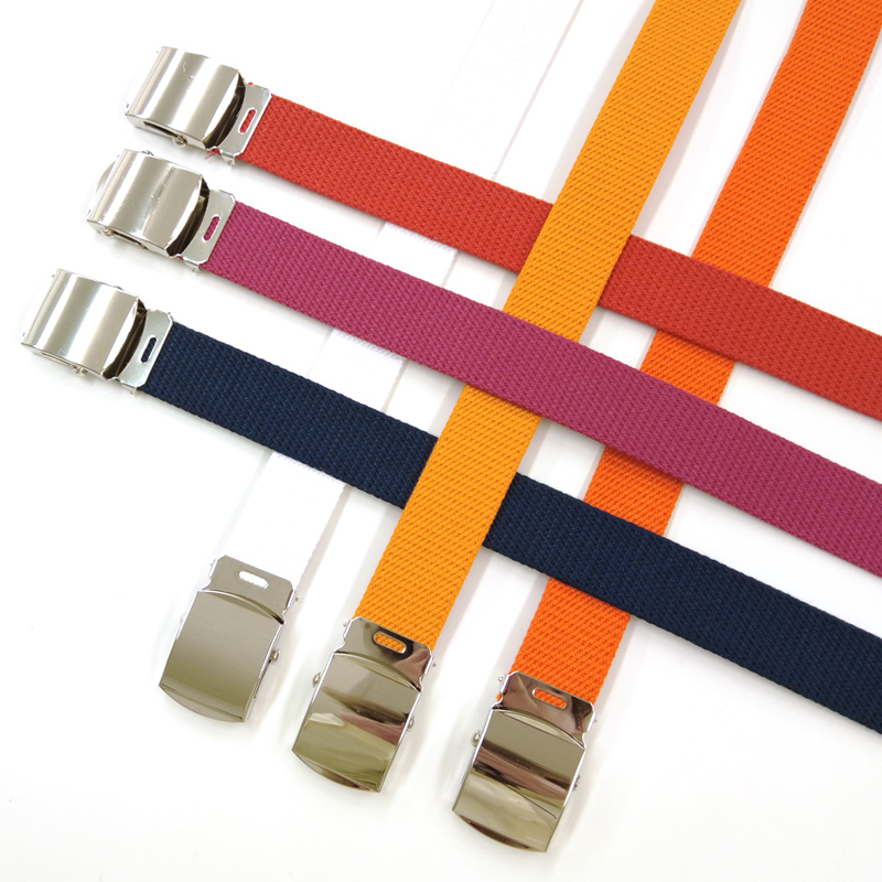 ◆GIベルト 32mm Lサイズ:120cm ローラーバックル ガチャベルト綿・アクリル 選べる24色 フリーサイズ ユニセックス｜銀河工房 |  | 05