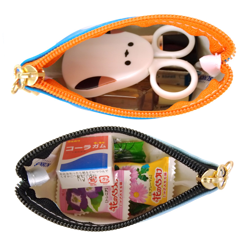 ◆パペットスンスン 三角ミニポーチ(6798) 【メール便10個まで】|小物収納 かわいい キャラクターグッズ  リップ・イヤホン 携帯に便利 プレゼント スン |  | 08