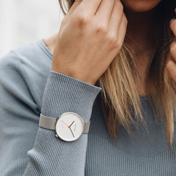 腕時計 Cate & Nelson 34mm 40mm No,17 メッシュベルト メンズ