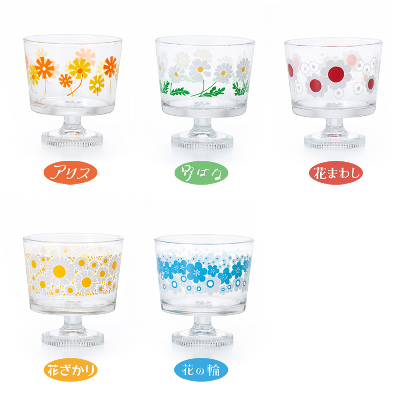 デザートカップ ガラス アデリアレトロ 脚付き デザート 深型 アイス