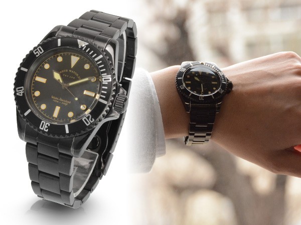 最新の激安 ヴァーグウォッチカンパニー 腕時計 GRY FAD グレーフェイド 自動巻き GF-L-001 シルバー 