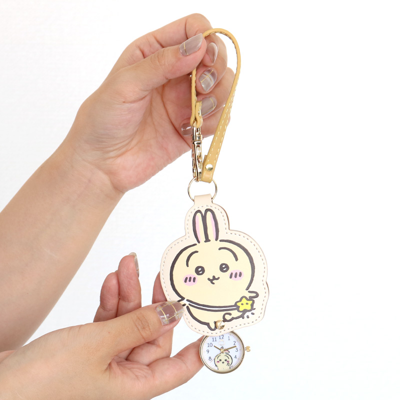 ちいかわ ダイカットキーチェーンウォッチ 時計 ハチワレ うさぎ