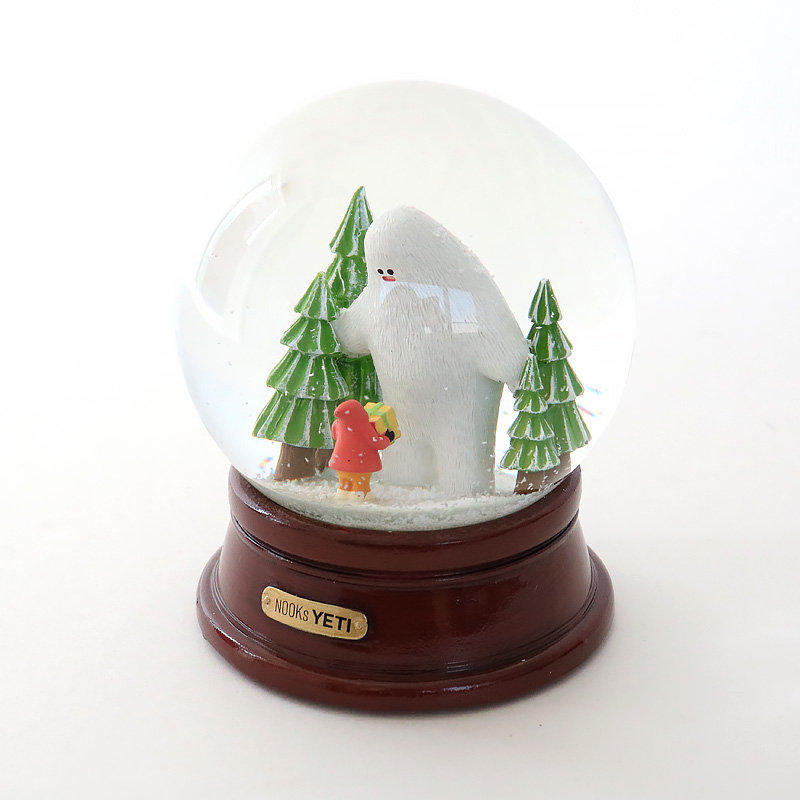 Cool  Globes スノードーム　オブジェ　インテリア置物 NOOKs ヌークス イエティ スノードーム 雪男 置物 オブジェ インテリア