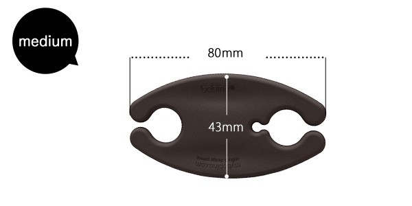 bobino コードホルダー M ミディアム MEDIUM 3個セット