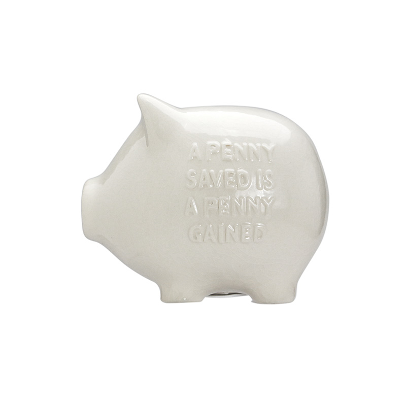 Crackle Piggy Bank / クラックル ピギー バンク ぽってりとした