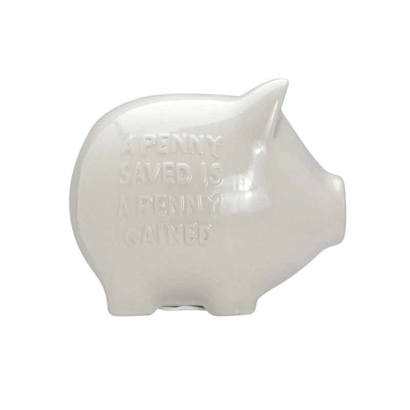 Crackle Piggy Bank / クラックル ピギー バンク ぽってりとした