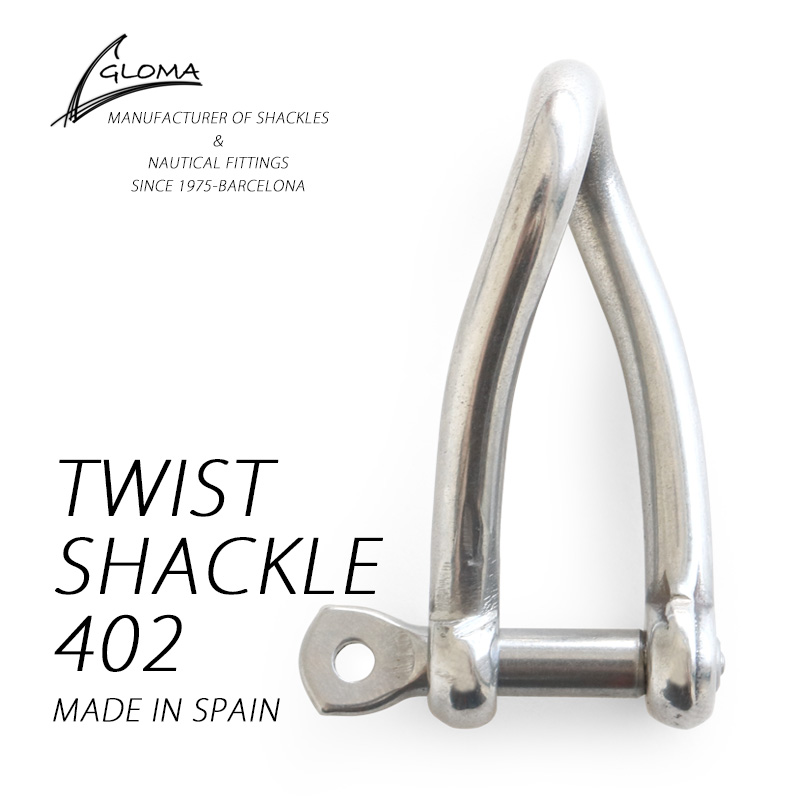 TWIST SHACKLE 402 ツイスト シャックル グローマ ノーティカ GLOMA