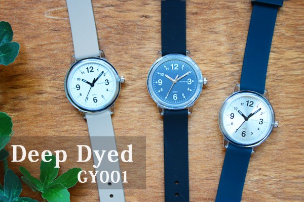 クレコン GY001 DeepDyed 腕時計 メンズ レディース ユニ