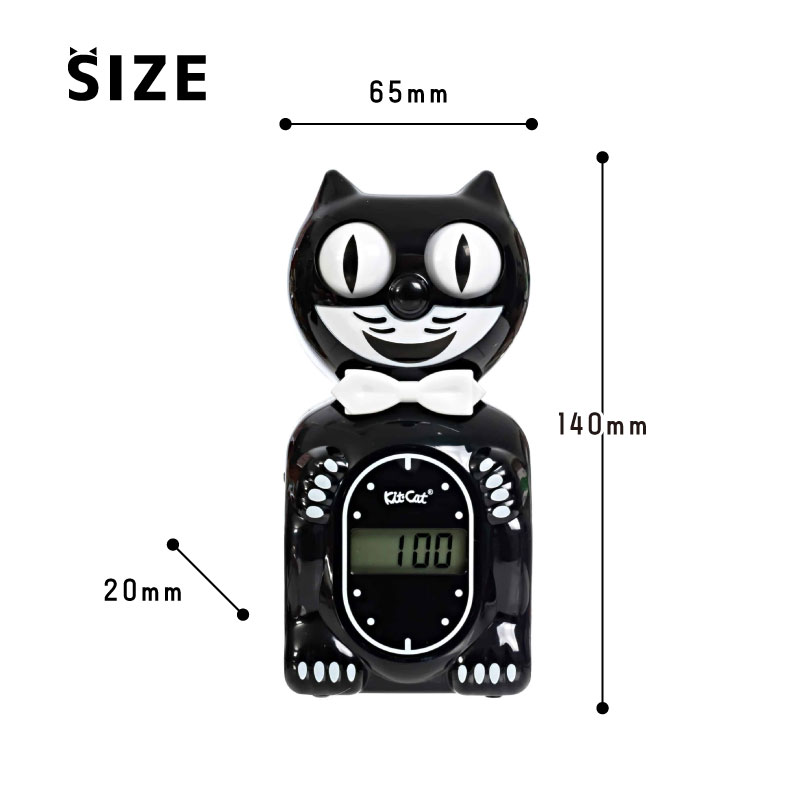 正規品 キットキャットクロック キット キャット デジタルデスク