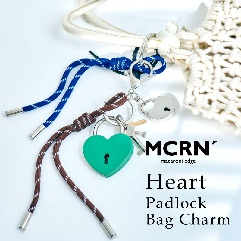 ストラップ スマホ かわいい バッグチャーム ハート 南京錠