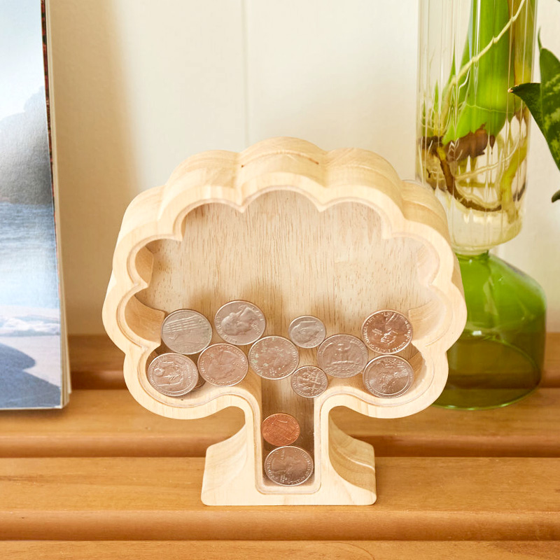 貯金箱 おしゃれ マネーバンク マネーツリーバンク キッカー