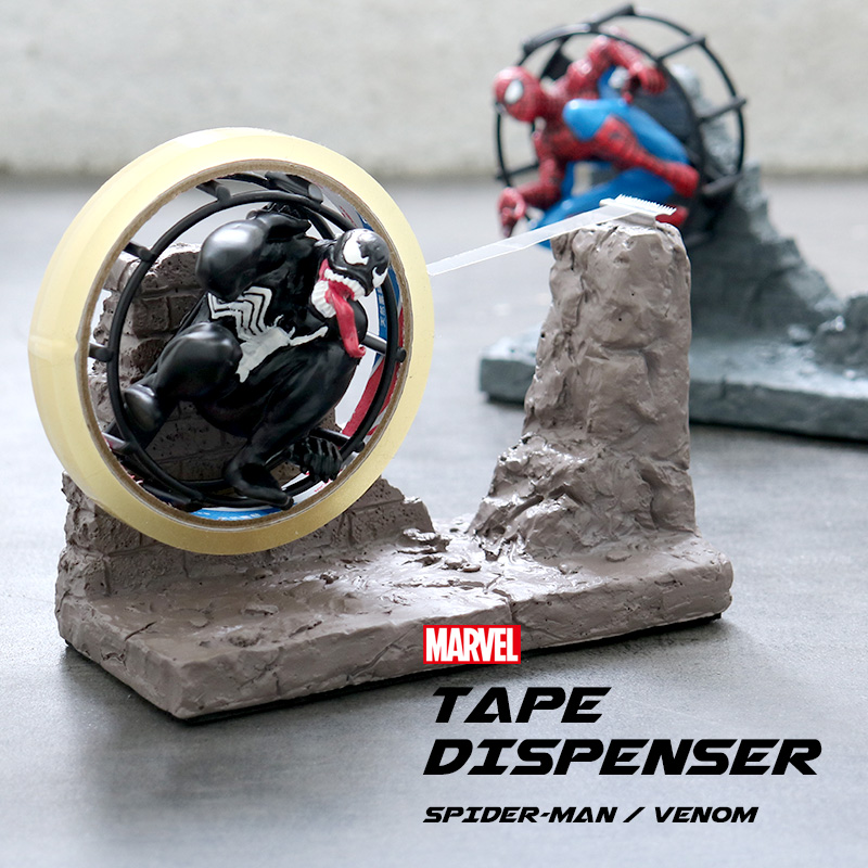 テープカッター テープディスペンサー カッター台 マーベル MARVEL