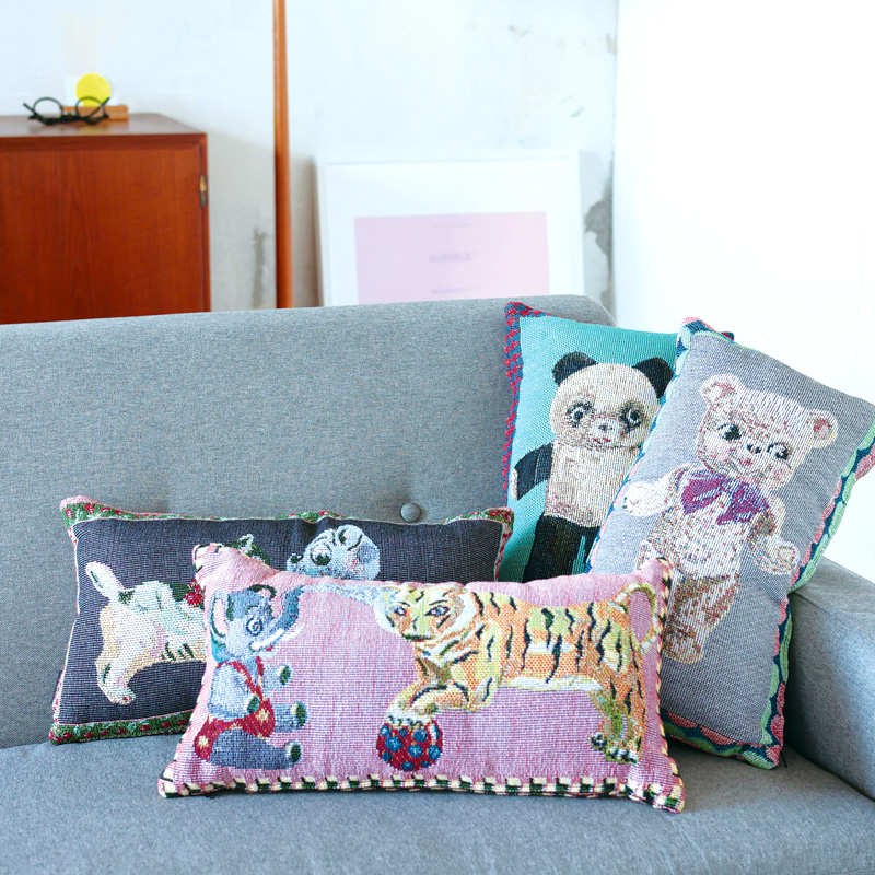 クッション ハーフクッション ナタリーレテ Nathalie Lete 枕 背当て