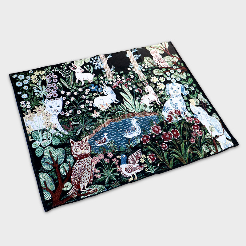 ナタリーレテ ソフト タペストリーラグ マルチマット マルチカバー