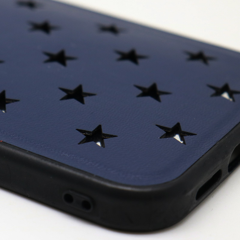 iPhone 12 pro ケース iPhone12 ケース スマホケース 背面収納 Neon Star Pocket Case Kajsa カイサ  スター 星柄 カード ポケット 収納 メール便送料無料