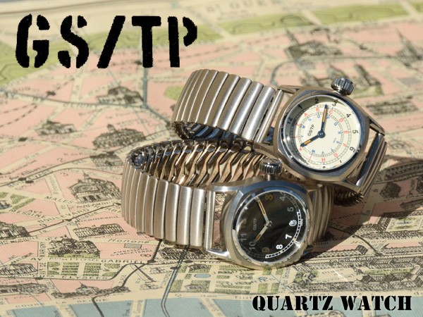 GS/TP 腕時計 クオーツ腕時計 メンズ腕時計 日本製 メイドイン