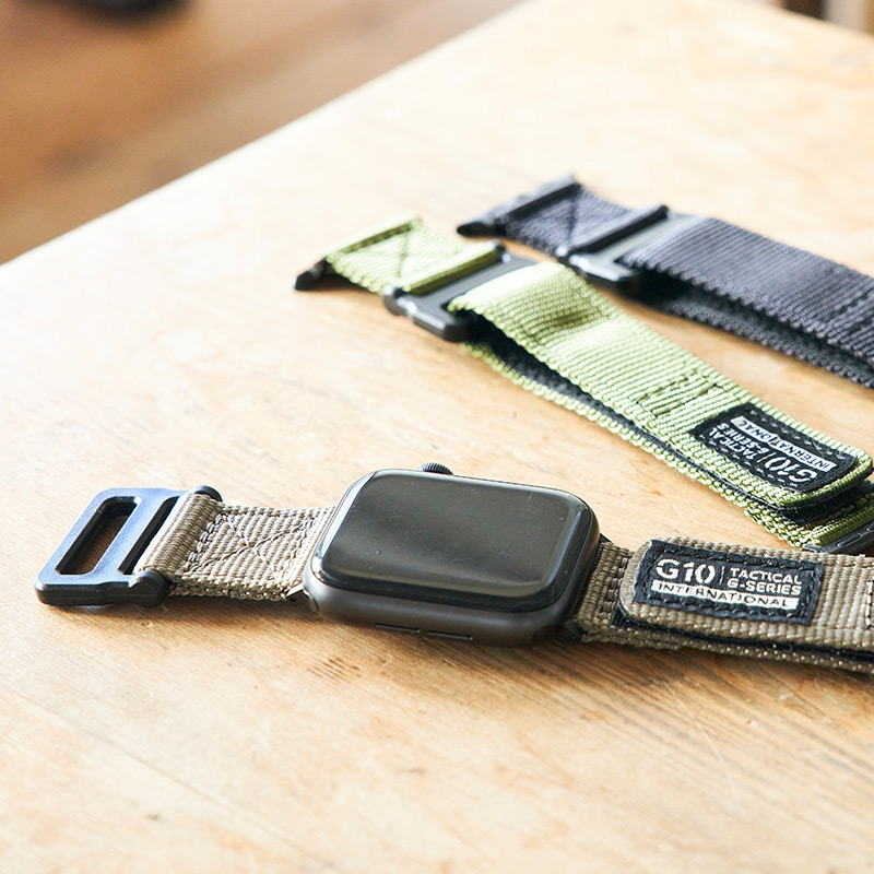 fragment NATOナイロンベルト アップルウォッチ42/44/45mm UAG Apple Watch 45/44/42mm用バンド NATO ECO STRAP