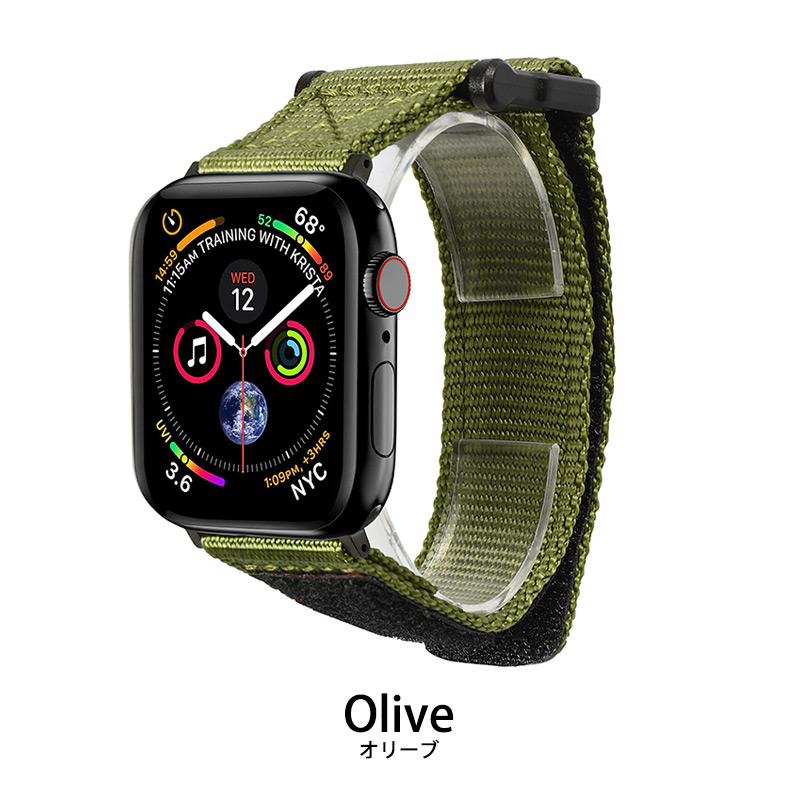 アップルウォッチ バンド ミリタリーナイロン Apple Watch