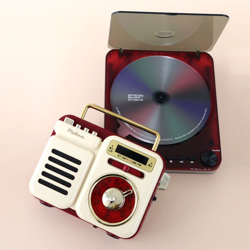 【非常用！】 RELAX Bluetoothラジオ AM-FM SW RELAX（リラックス） 公式限定色あり レビュー特典 マルチレトロラジオ